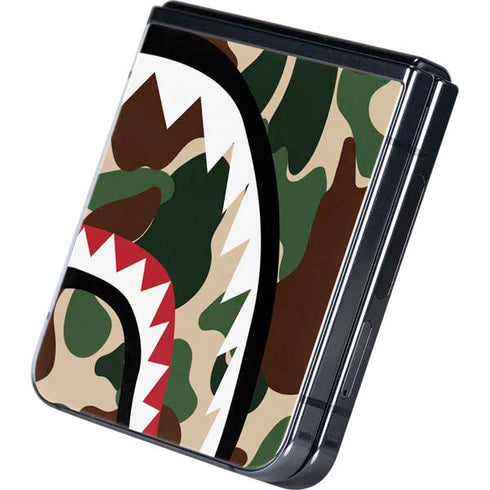 Shark Teeth Street Camo Galaxy Z Flip5 5G Skin
