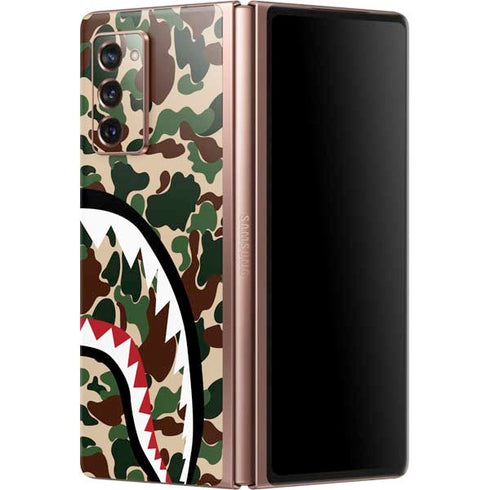 Shark Teeth Street Camo Galaxy Z Fold2 5G Skin