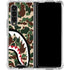 Shark Teeth Street Camo Galaxy Z Fold4 5G Clear Case