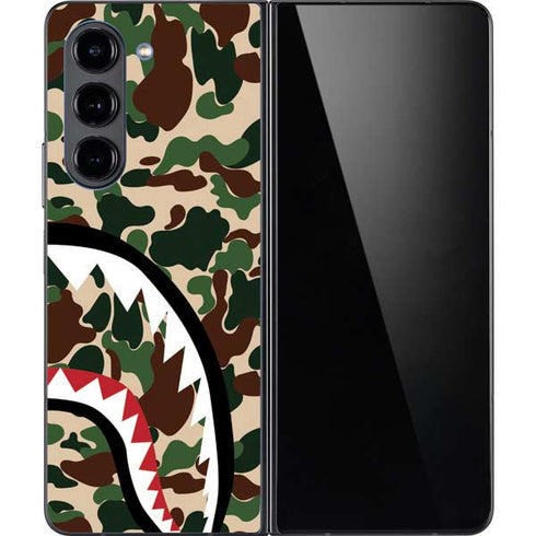 Shark Teeth Street Camo Galaxy Z Fold5 5G Skin