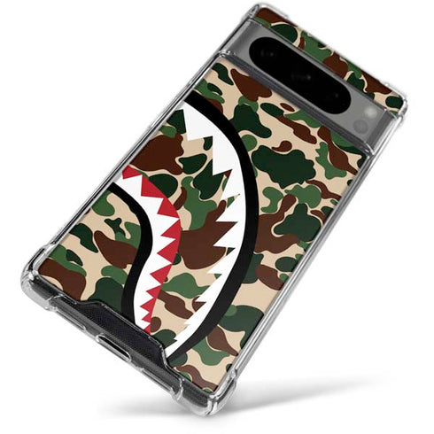 Shark Teeth Street Camo Google Pixel 8 Pro Clear Case