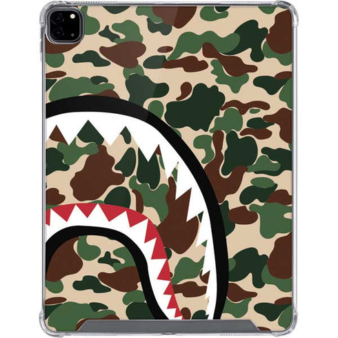 Shark Teeth Street Camo iPad Pro 12.9in (2020) Clear Case