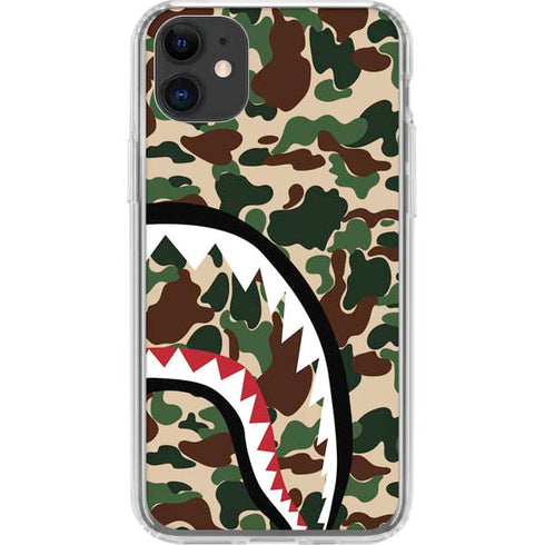 Shark Teeth Street Camo iPhone 11 Clear Case