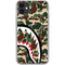 Shark Teeth Street Camo iPhone 11 Clear Case