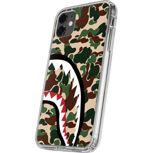 Shark Teeth Street Camo iPhone 11 Clear Case