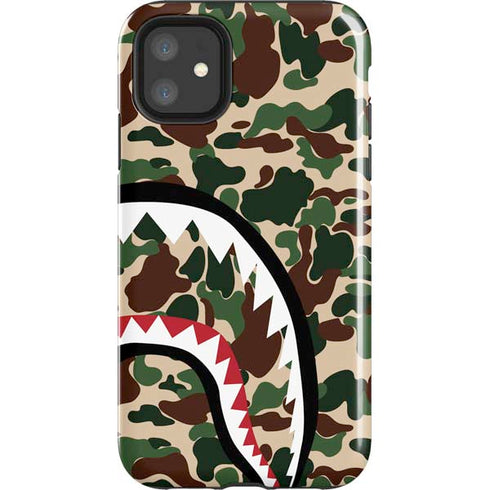 Shark Teeth Street Camo iPhone 11 Impact Case