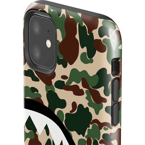 Shark Teeth Street Camo iPhone 11 Impact Case