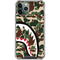 Shark Teeth Street Camo iPhone 11 Pro Max Clear Case