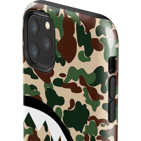 Shark Teeth Street Camo iPhone 11 Pro Max Impact Case