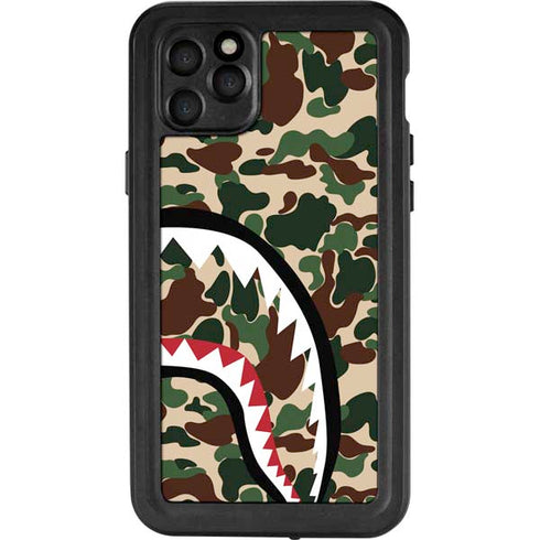 Shark Teeth Street Camo iPhone 11 Pro Max Waterproof Case