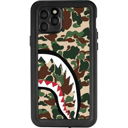 Shark Teeth Street Camo iPhone 11 Pro Waterproof Case