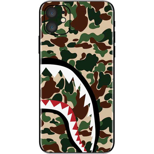 Shark Teeth Street Camo iPhone 11 Skin