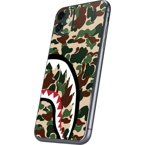 Shark Teeth Street Camo iPhone 11 Skin