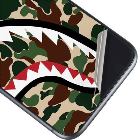 Shark Teeth Street Camo iPhone 11 Skin