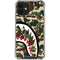 Shark Teeth Street Camo iPhone 12 Clear Case