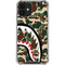 Shark Teeth Street Camo iPhone 12 Mini Clear Case