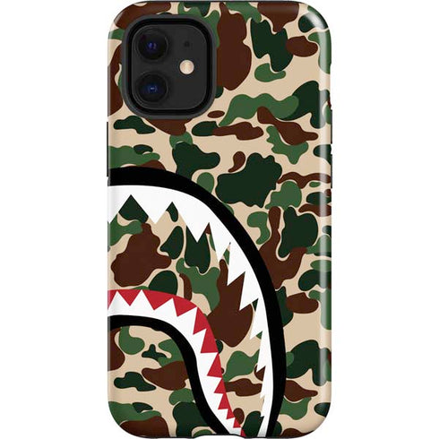Shark Teeth Street Camo iPhone 12 Mini Impact Case