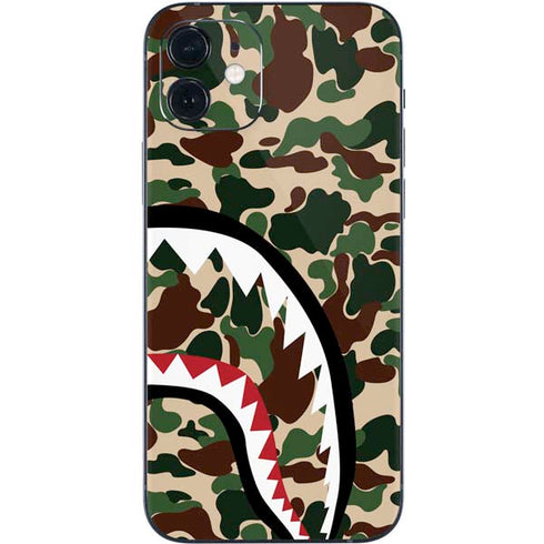 Shark Teeth Street Camo iPhone 12 Mini Skin