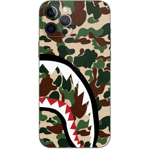 Shark Teeth Street Camo iPhone 12 Pro Max Skin