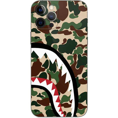 Shark Teeth Street Camo iPhone 12 Pro Skin