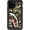 Shark Teeth Street Camo iPhone 12 Pro Waterproof Case