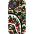 Shark Teeth Street Camo iPhone 15 Impact Case