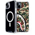 Shark Teeth Street Camo iPhone 15 Plus MagSafe Case