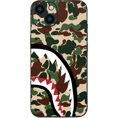 Shark Teeth Street Camo iPhone 14 Plus Skin