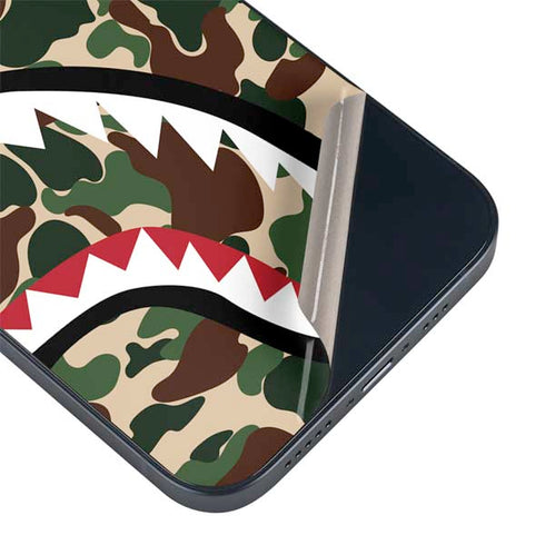 Shark Teeth Street Camo iPhone 14 Plus Skin