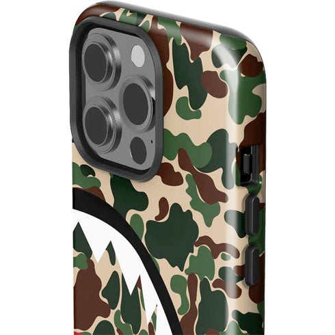 Shark Teeth Street Camo iPhone 14 Pro Impact Case
