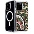 Shark Teeth Street Camo iPhone 15 Pro MagSafe Case