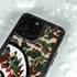 Shark Teeth Street Camo iPhone 15 Pro Waterproof Case