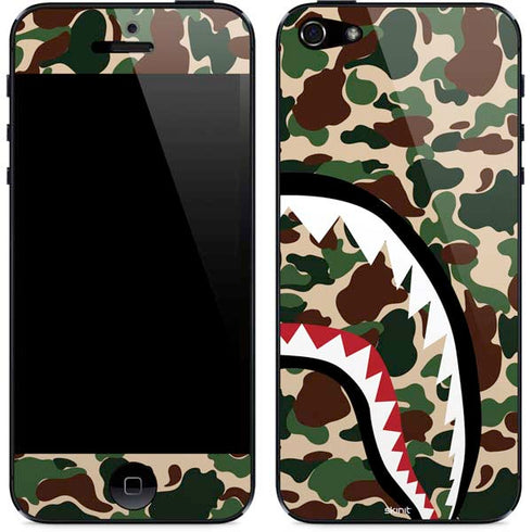 Shark Teeth Street Camo iPhone 5/5s/5SE Skin