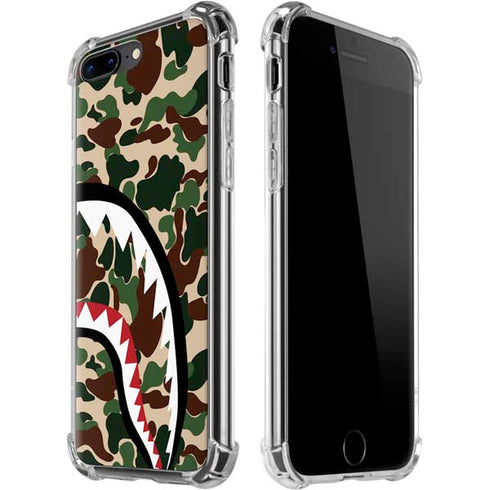 Shark Teeth Street Camo iPhone 7/8 Plus Clear Case