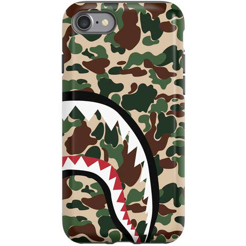 Shark Teeth Street Camo iPhone SE (2nd & 3rd Gen) Pro Case