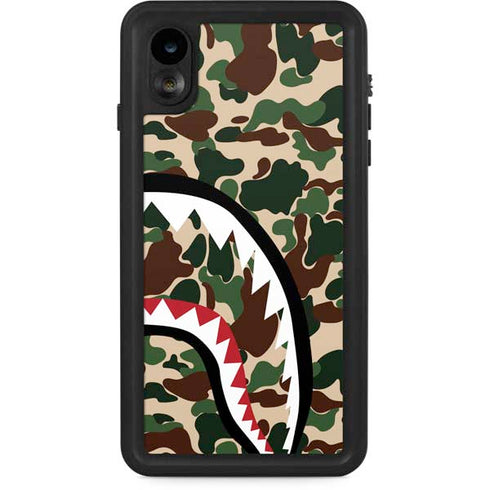 Shark Teeth Street Camo iPhone XR Waterproof Case