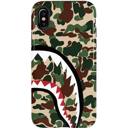 Shark Teeth Street Camo iPhone XS Pro Case
