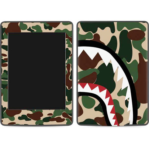 Shark Teeth Street Camo Amazon Kindle Skin