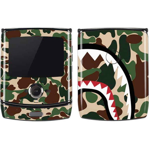Shark Teeth Street Camo Motorola RAZR Skin
