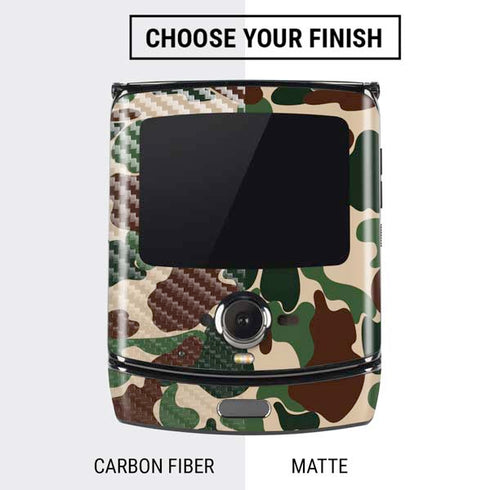 Shark Teeth Street Camo Motorola RAZR Skin