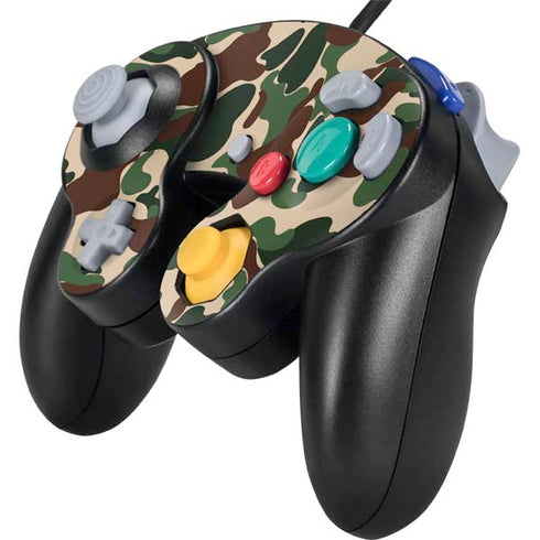 Shark Teeth Street Camo Nintendo GameCube Controller Skin