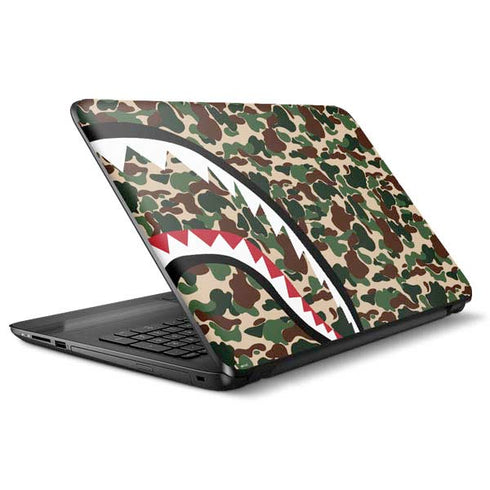 Shark Teeth Street Camo HP Notebook Skin