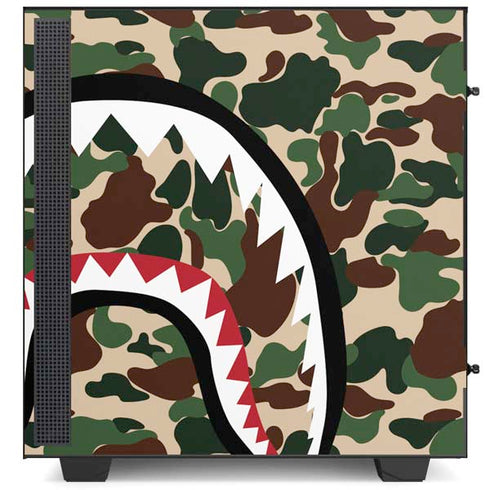 Shark Teeth Street Camo NZXT H510 Compact ATX Mid-Tower Case Skin
