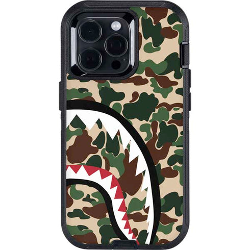 Shark Teeth Street Camo Otterbox Defender iPhone Skin