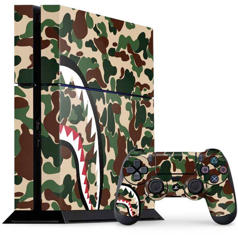 Shark Teeth Street Camo PS4 Console and Controller Bundle Skin