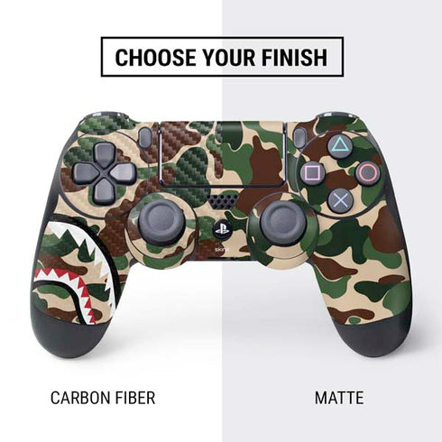 Shark Teeth Street Camo PS4 Controller Skin