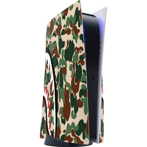 Shark Teeth Street Camo PS5 Console Skin