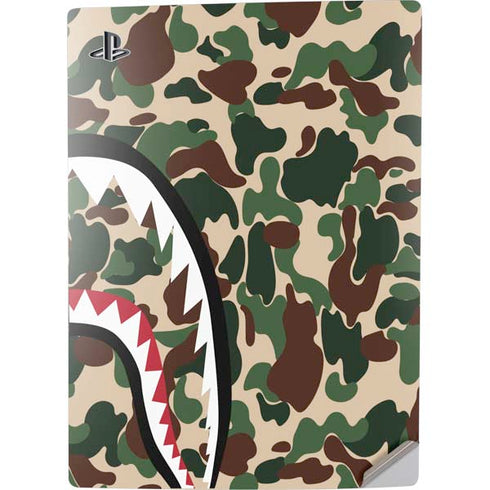 Shark Teeth Street Camo PS5 Digital Edition Console Skin