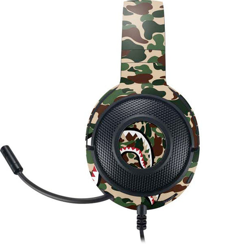Shark Teeth Street Camo Razer Kraken X Skin