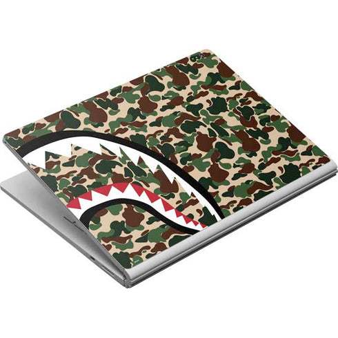 Shark Teeth Street Camo Surface Book Skin